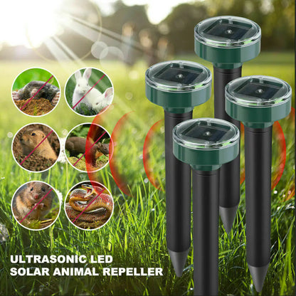 CampSafe™ Solar Perimeter Repellers (4-Pack)