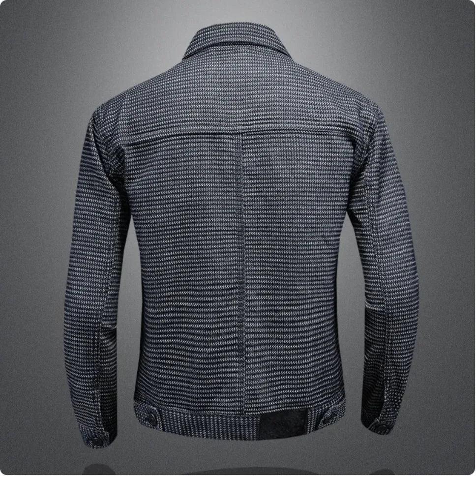 Men's Casual Denim Motorcycle Jacket - THROTTLE HUB