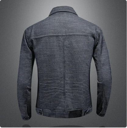 Men's Casual Denim Motorcycle Jacket - THROTTLE HUB