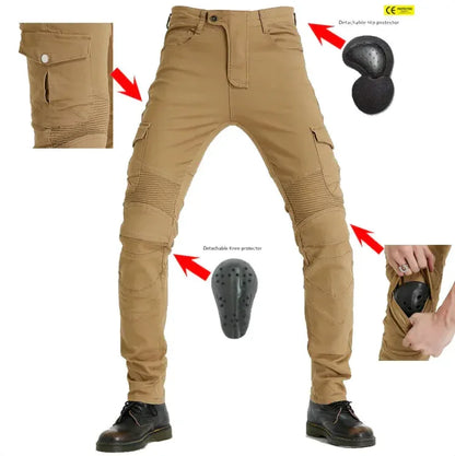 RiderX Moto Stretch Cargo Pants - THROTTLE HUB