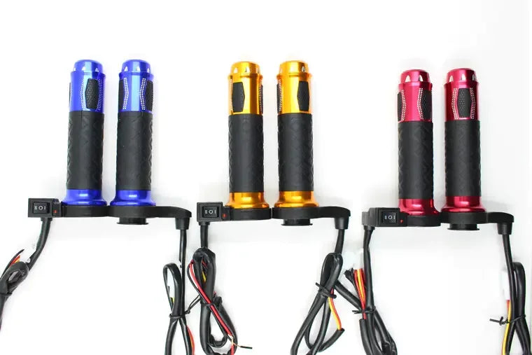 12V Heated Grips for Motorcycle Accessories - THROTTLE HUB