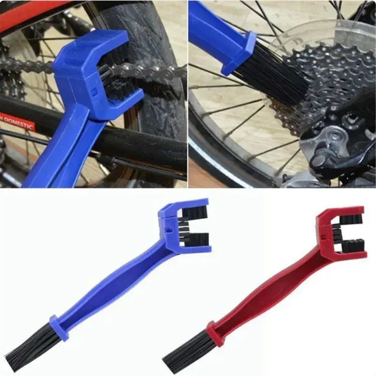 Dual-Clean Motorcycle & Bicycle Chain Brush Set - THROTTLE HUB