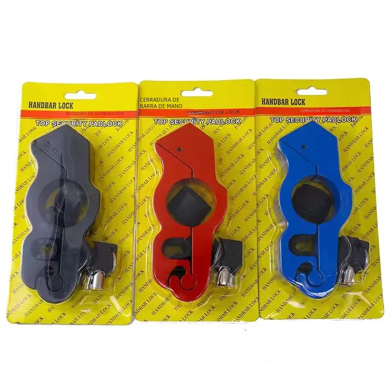 Universal CNC Handle Lock for Motorcycles and E-Bikes - THROTTLE HUB