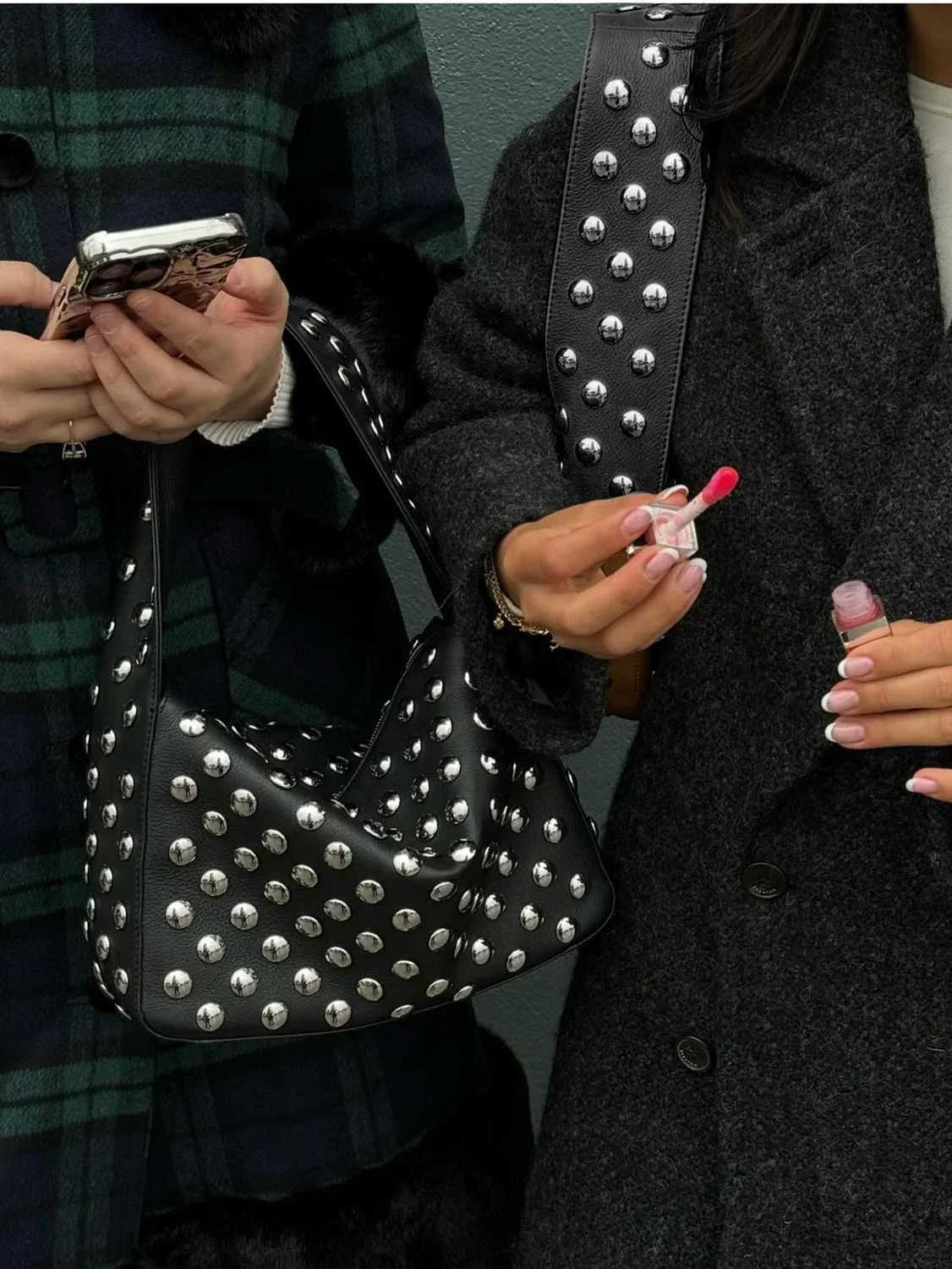 Rivet Motorcycle Shoulder Bag - THROTTLE HUB