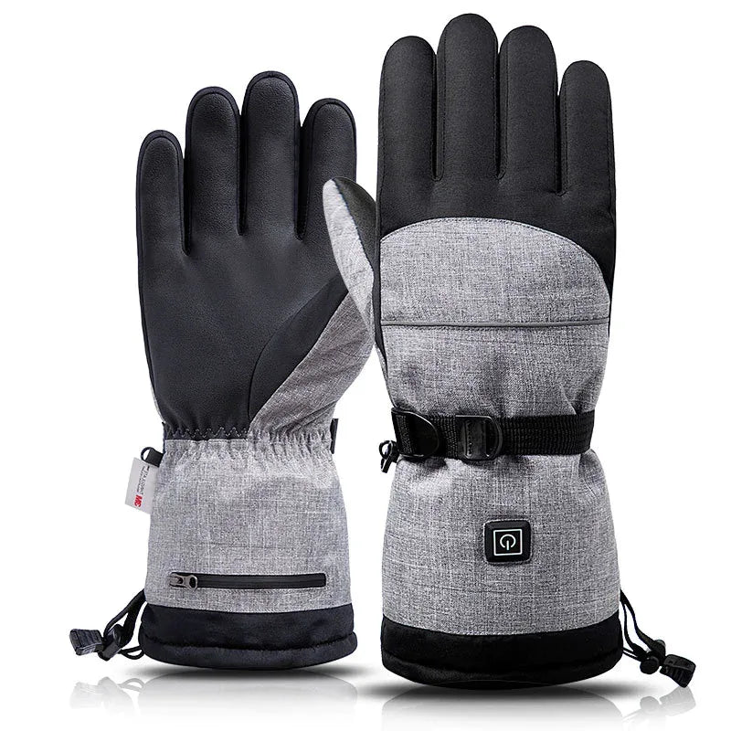 Heated Gloves with Adjustable Temperature - THROTTLE HUB