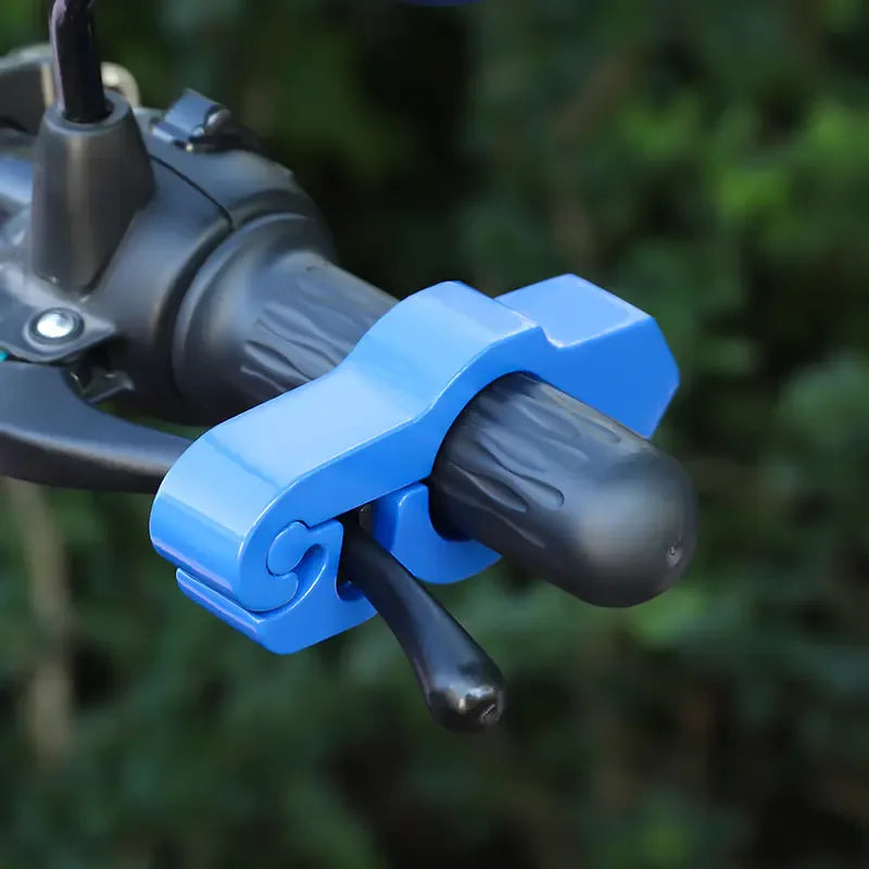 Universal CNC Handle Lock for Motorcycles and E-Bikes - THROTTLE HUB