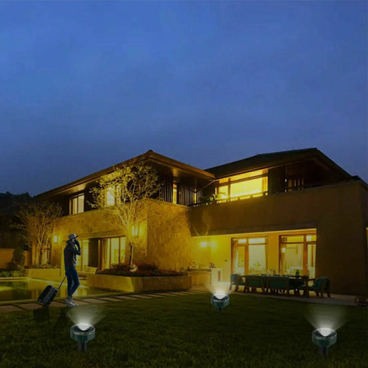 CampSafe™ Solar Perimeter Repellers (4-Pack)