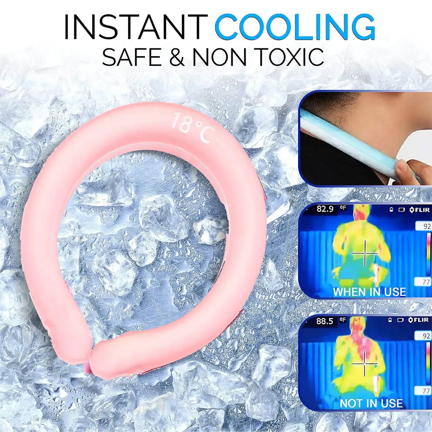 Ice Maker Cooling Tube Cooling Neck Wraps - THROTTLE HUB