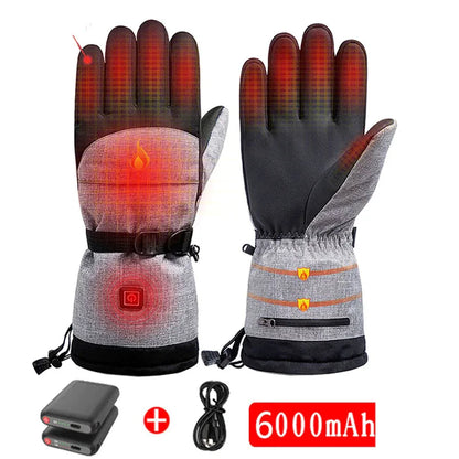 Heated Gloves with Adjustable Temperature - THROTTLE HUB