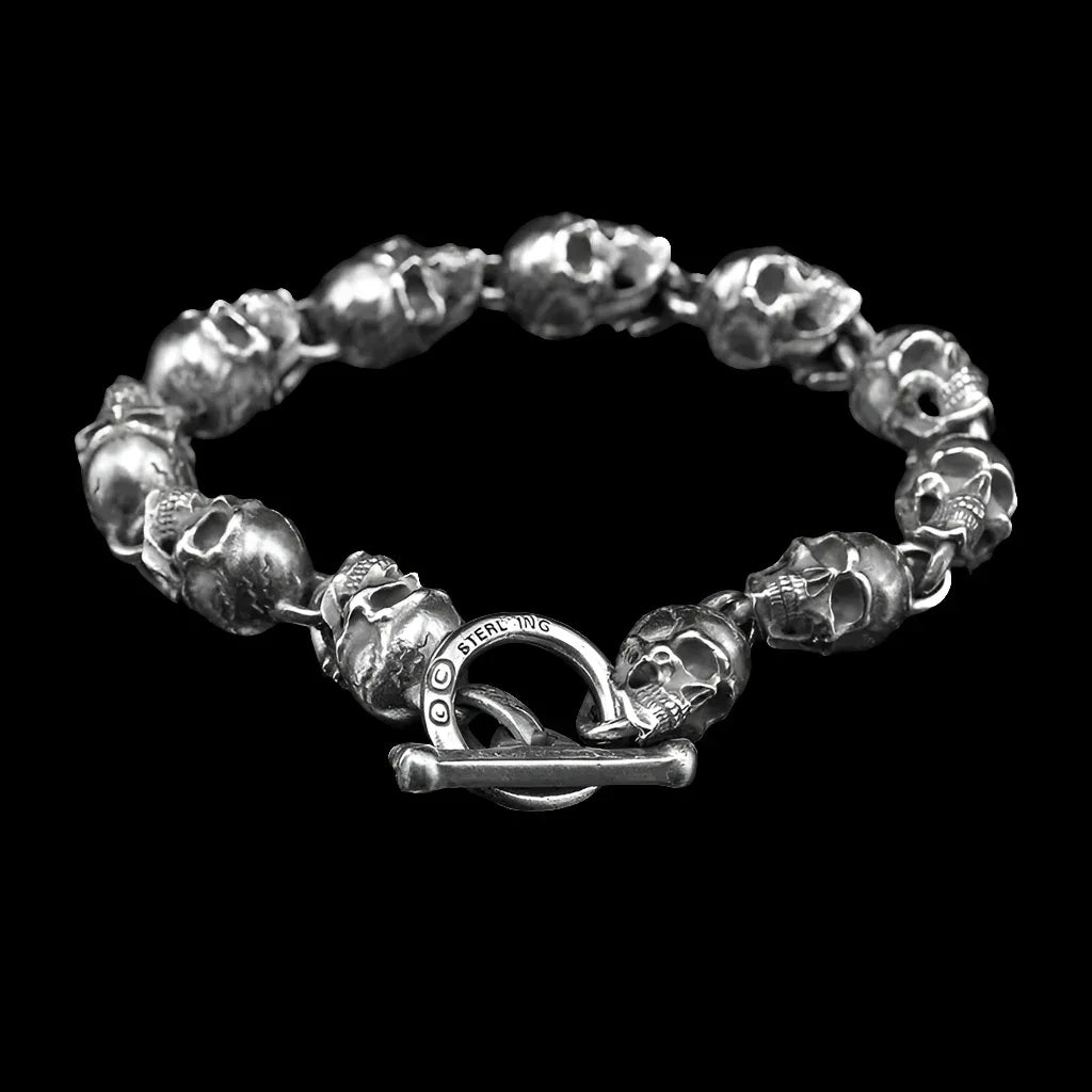 Handmade American Garber Style Motorcycle Bracelet - THROTTLE HUB