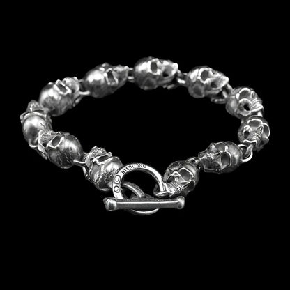 Handmade American Garber Style Motorcycle Bracelet - THROTTLE HUB