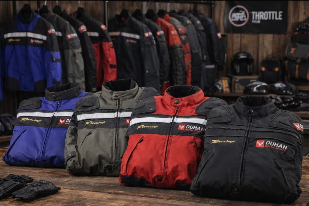 Throttle Hub Cross-Country Motorcycle Riding Jacket – Breathable Armored Touring Gear