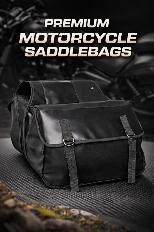 Biker's Canvas Pannier