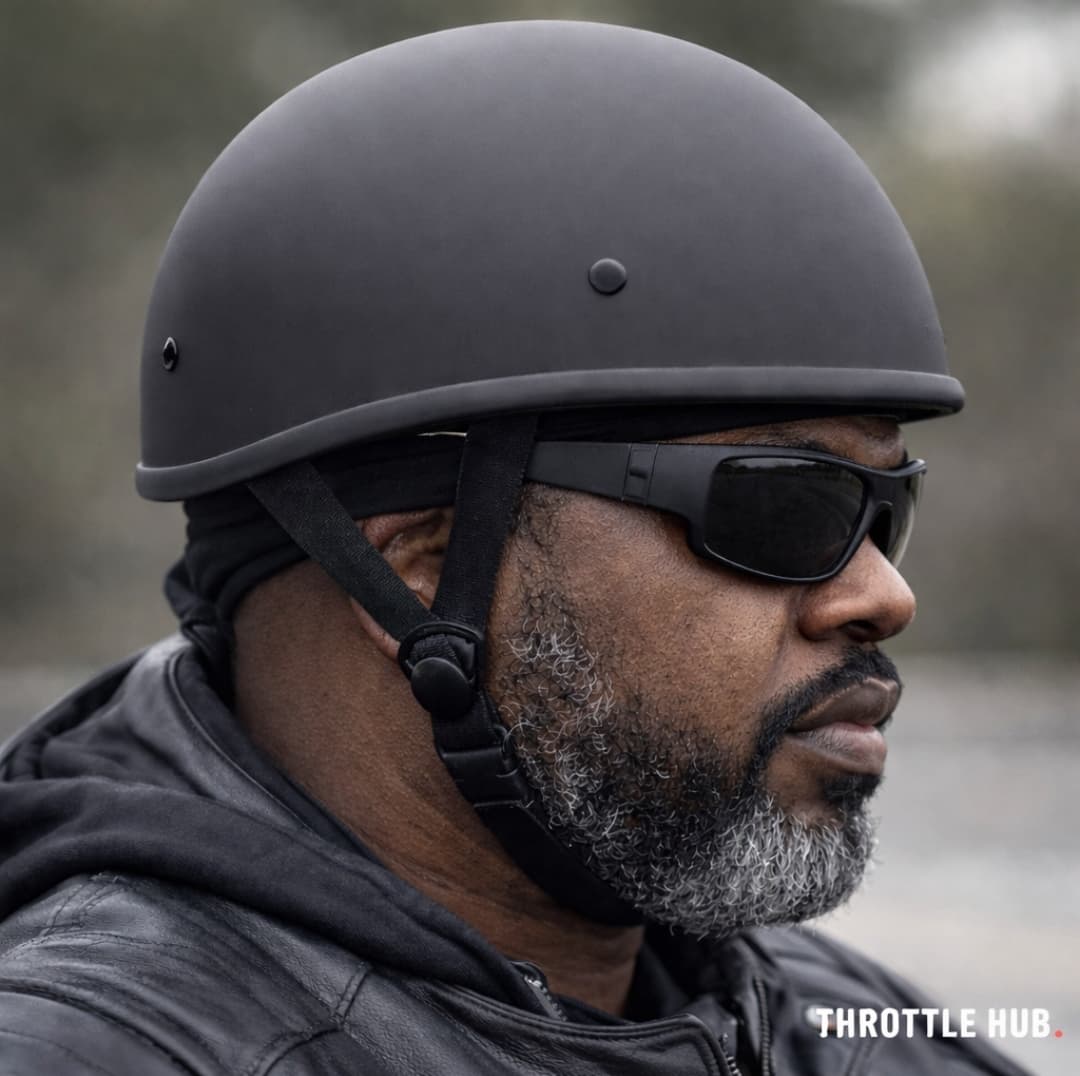 Blister Original LD8 Small Low Profile MicroDOT Beanie Half Helmet – DOT Approved