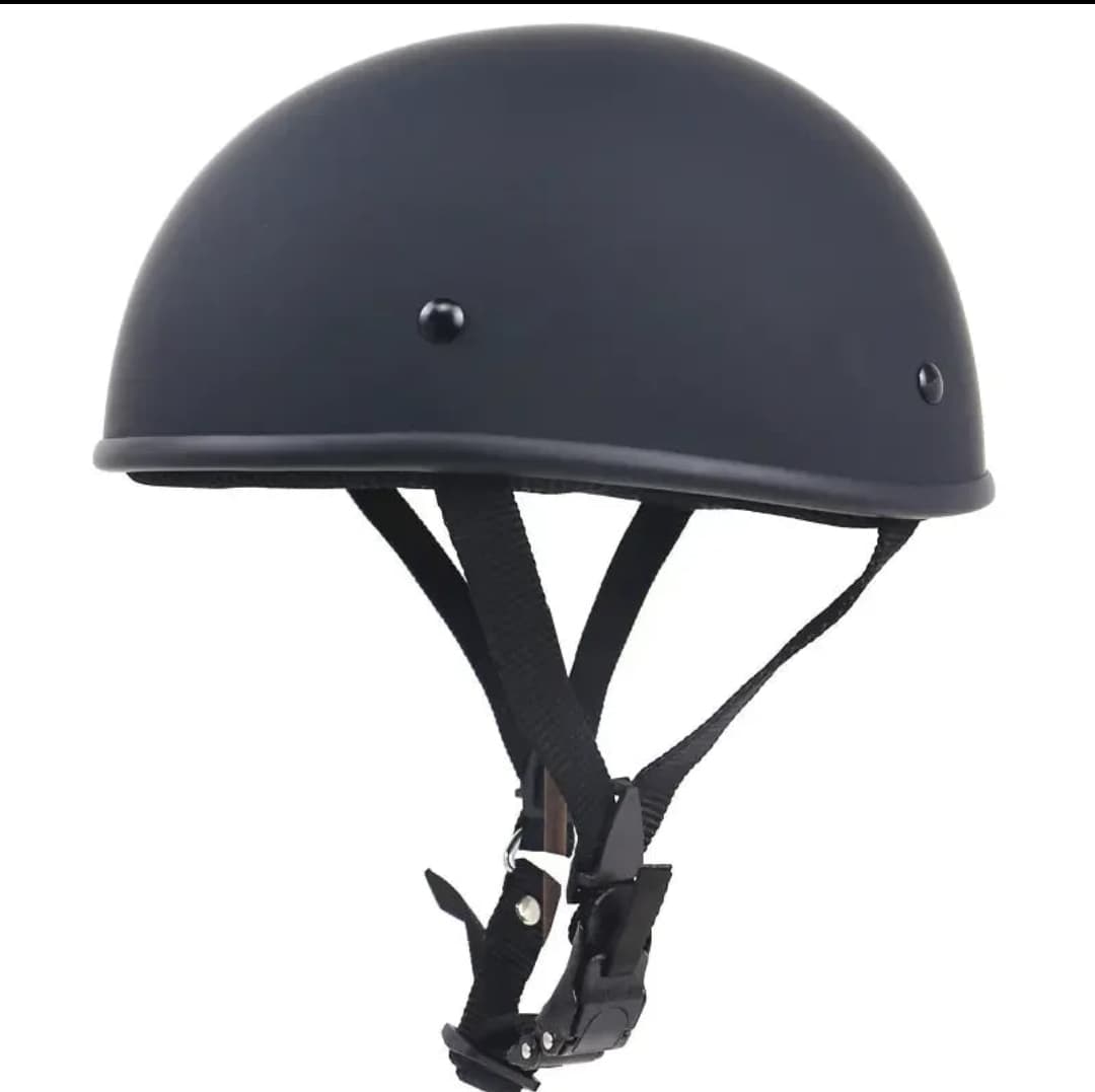 Low Profile Motorcycle Helmet – Classic DOT Half Helmet