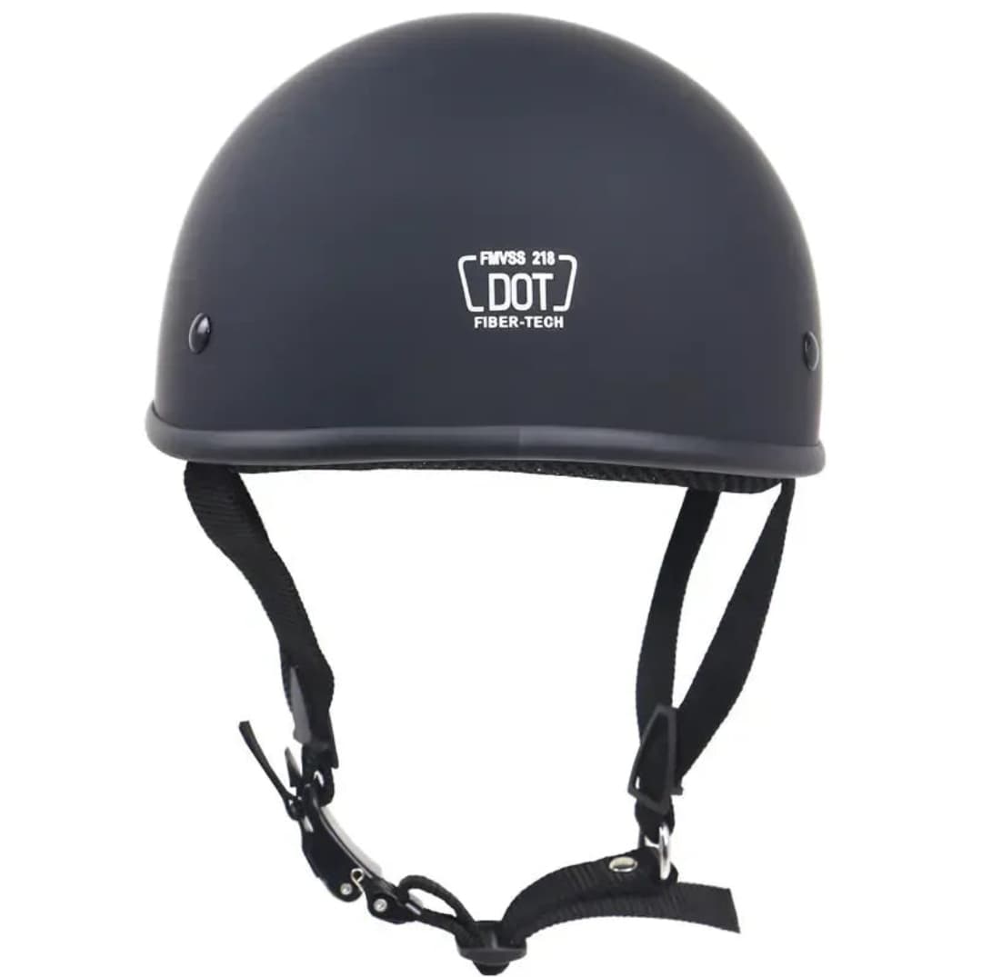 Low Profile Motorcycle Helmet – Classic DOT Half Helmet