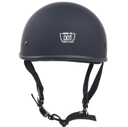 Low Profile Motorcycle Helmet – Classic DOT Half Helmet