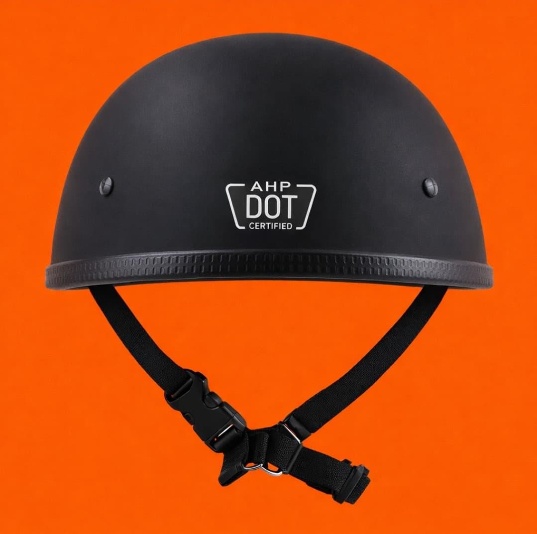 Blister Original LD8 Small Low Profile MicroDOT Beanie Half Helmet – DOT Approved