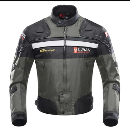 Throttle Hub Cross-Country Motorcycle Riding Jacket – Breathable Armored Touring Gear