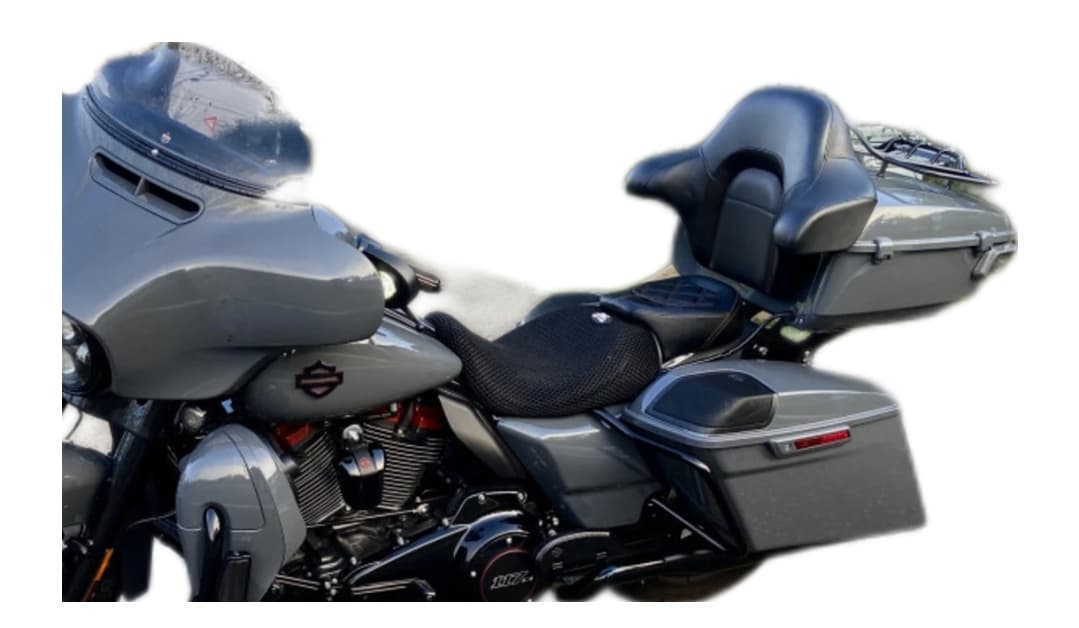 Micro•AIR 3D Mesh Motorcycle Seat Cover – Ride Cooler Comfort Upgrade | MicroDOT Curated by Throttle Hub