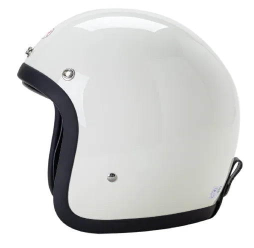 Low Profile Harley Motorcycle Helmet – Classic Retro Cruiser Style DOT Approved - THROTTLE HUB