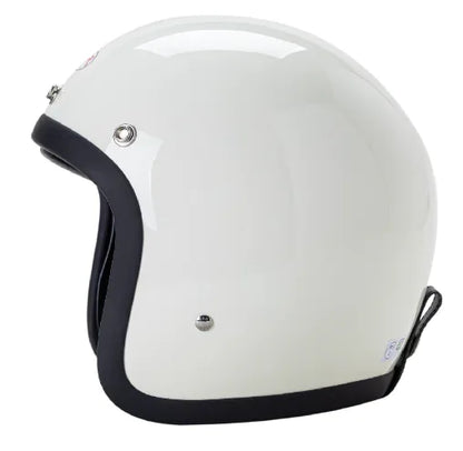 Low Profile Harley Motorcycle Helmet – Classic Retro Cruiser Style DOT Approved - THROTTLE HUB