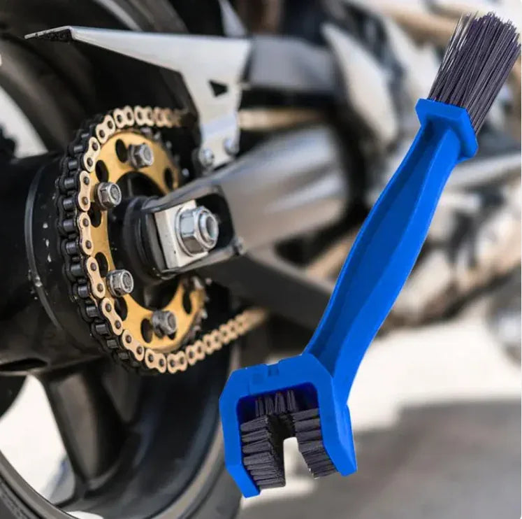 Dual-Clean Motorcycle & Bicycle Chain Brush Set - THROTTLE HUB