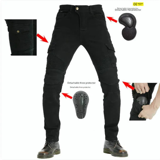 RiderX Moto Stretch Cargo Pants - THROTTLE HUB